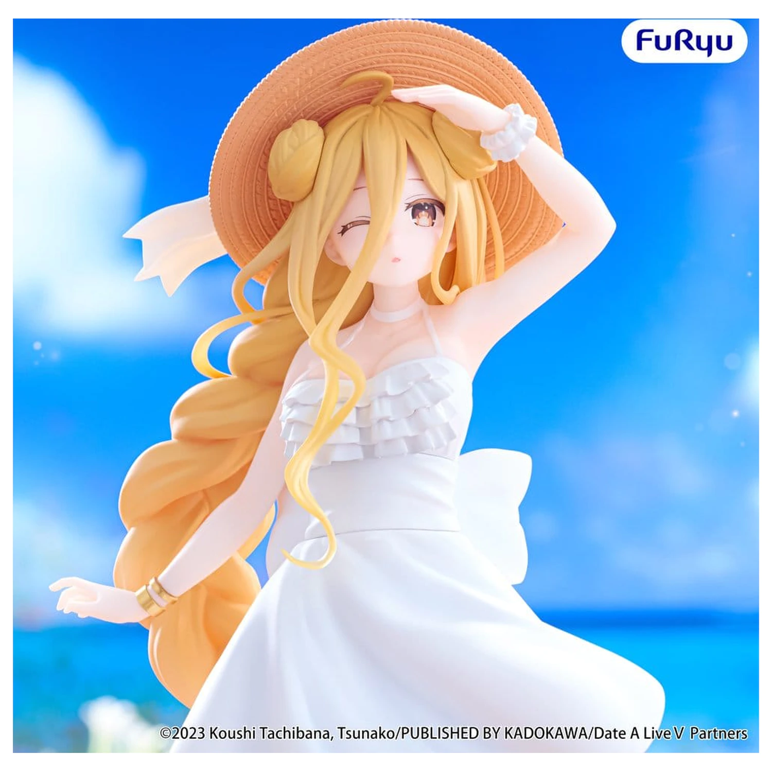 Date A Live V TTT PVC Figure Mukuro Hoshimiya Summer Dress Ver. 20 cm product photo