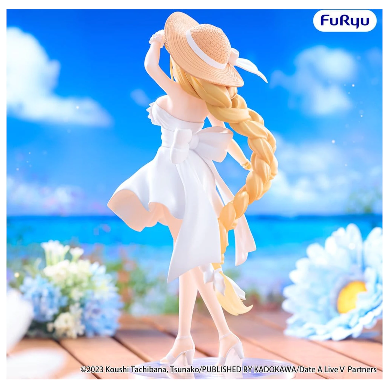Date A Live V TTT PVC Figure Mukuro Hoshimiya Summer Dress Ver. 20 cm product photo