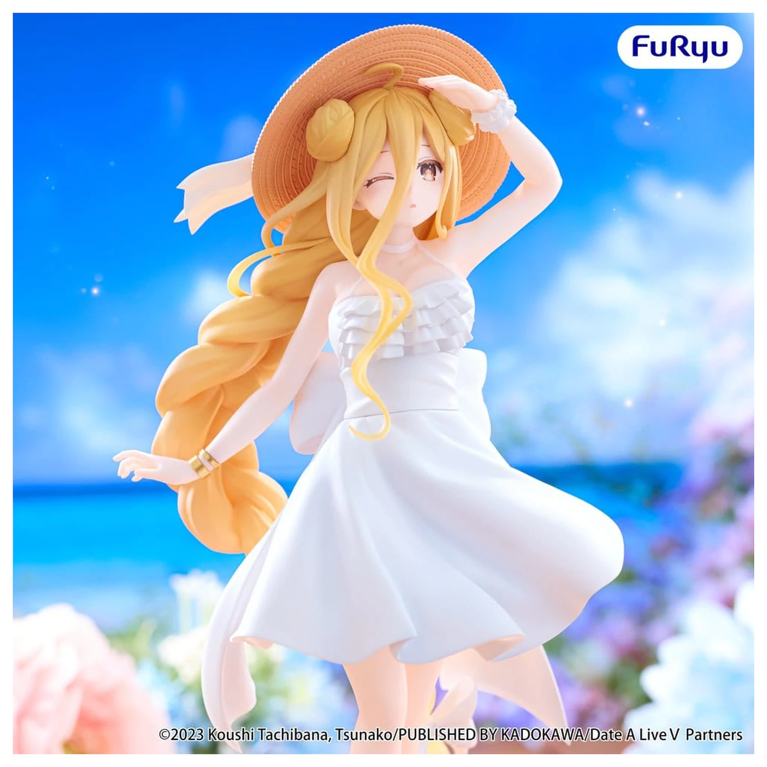 Date A Live V TTT PVC Figure Mukuro Hoshimiya Summer Dress Ver. 20 cm product photo