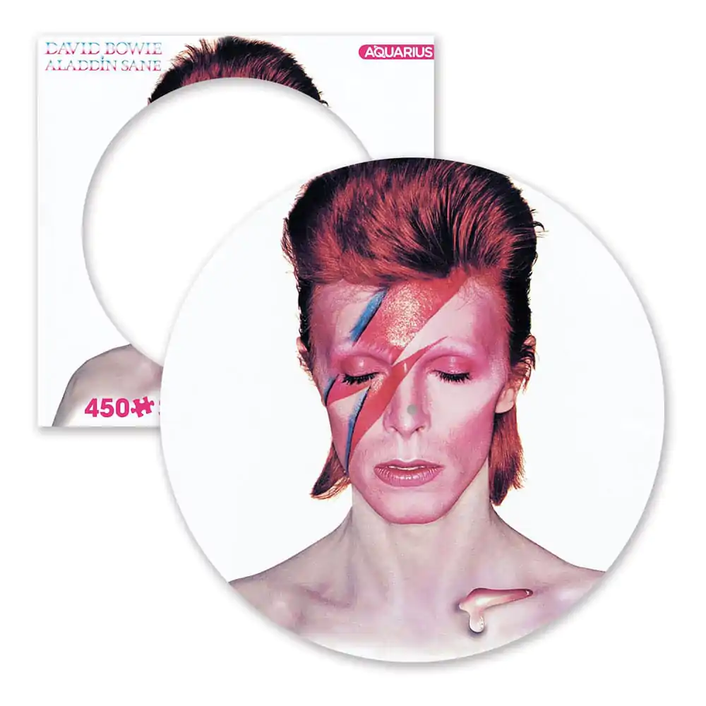 David Bowie Aladdin Sane Picture Disc Jigsaw Puzzle (450 pieces) product photo