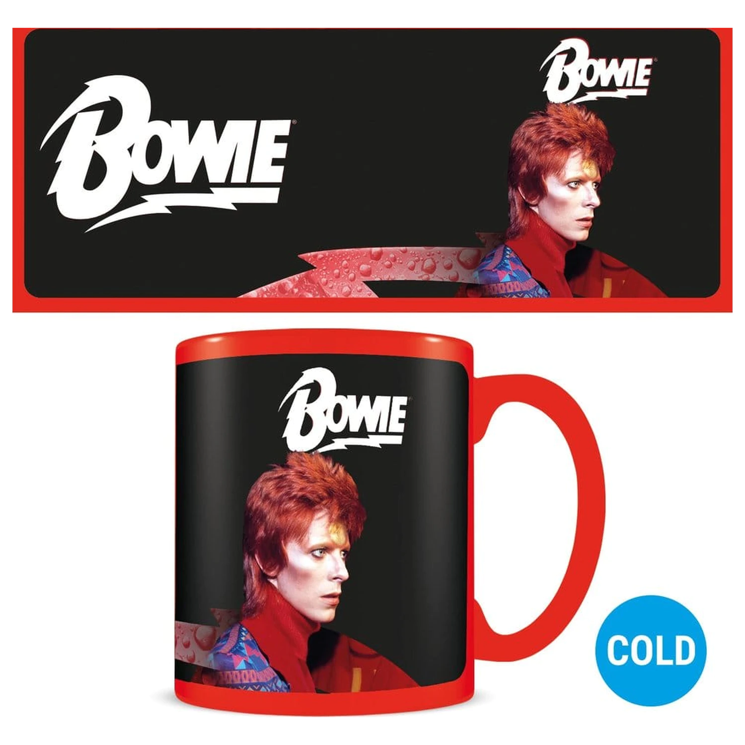 David Bowie Heat Change Mug Bolt product photo