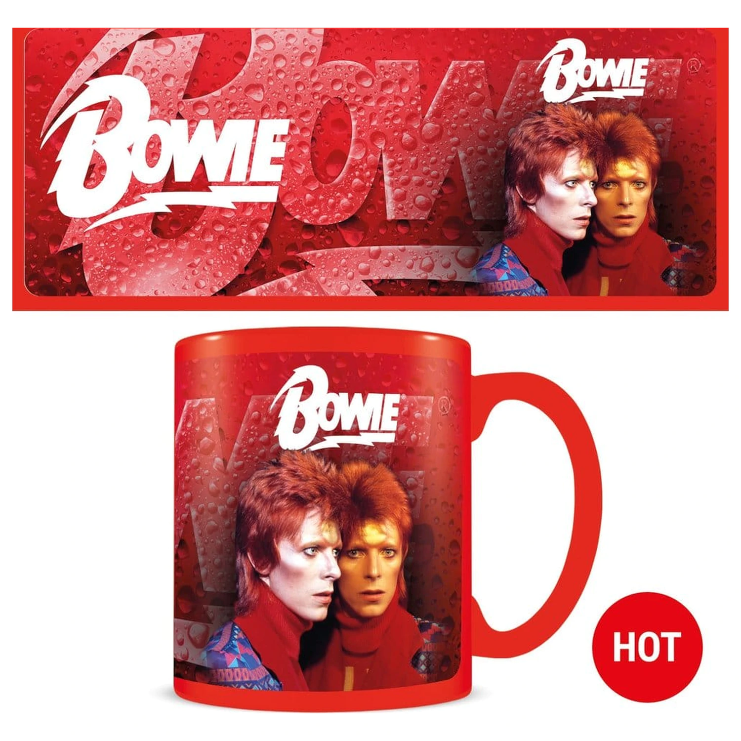David Bowie Heat Change Mug Bolt product photo