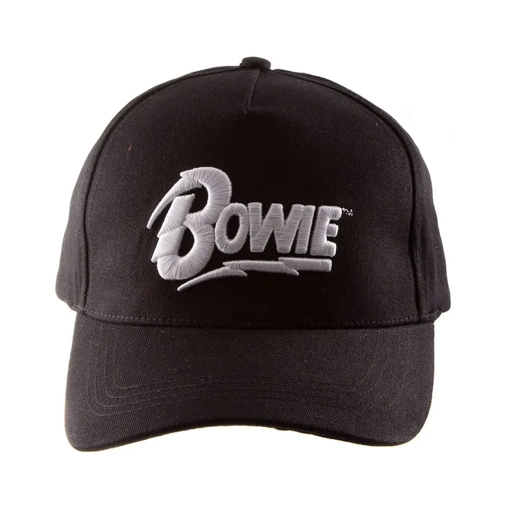 David Bowie Curved Bill Cap High Build Logo product photo