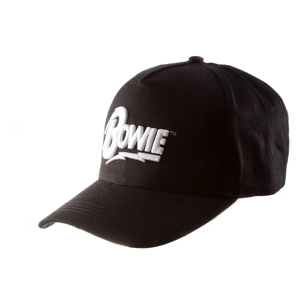 David Bowie Curved Bill Cap High Build Logo product photo