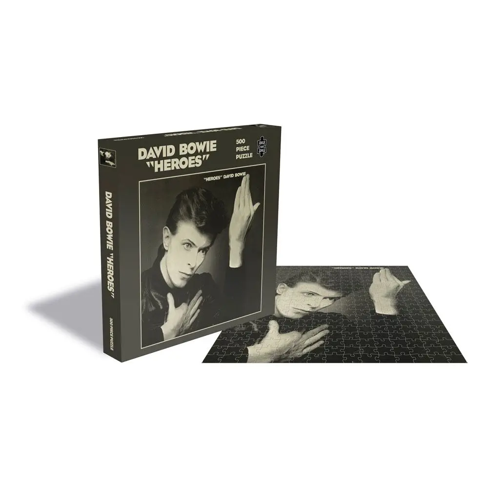 David Bowie Rock Saws Jigsaw Puzzle Heroes (500 pieces) product photo