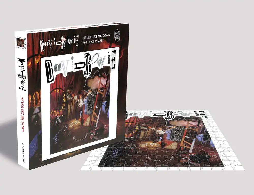 David Bowie Rock Saws Jigsaw Puzzle Never Let Me Down (500 pieces) product photo