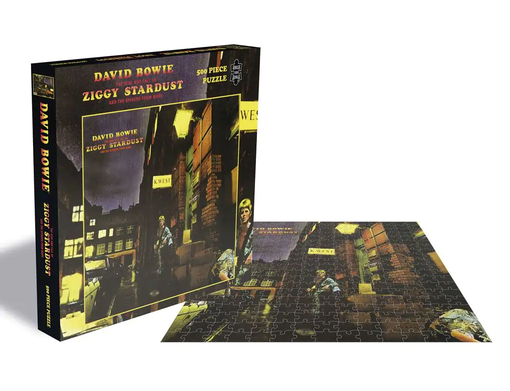 David Bowie Rock Saws Jigsaw Puzzle The Rise And Fall Of Ziggy Stardust (500 pieces) termékfotó