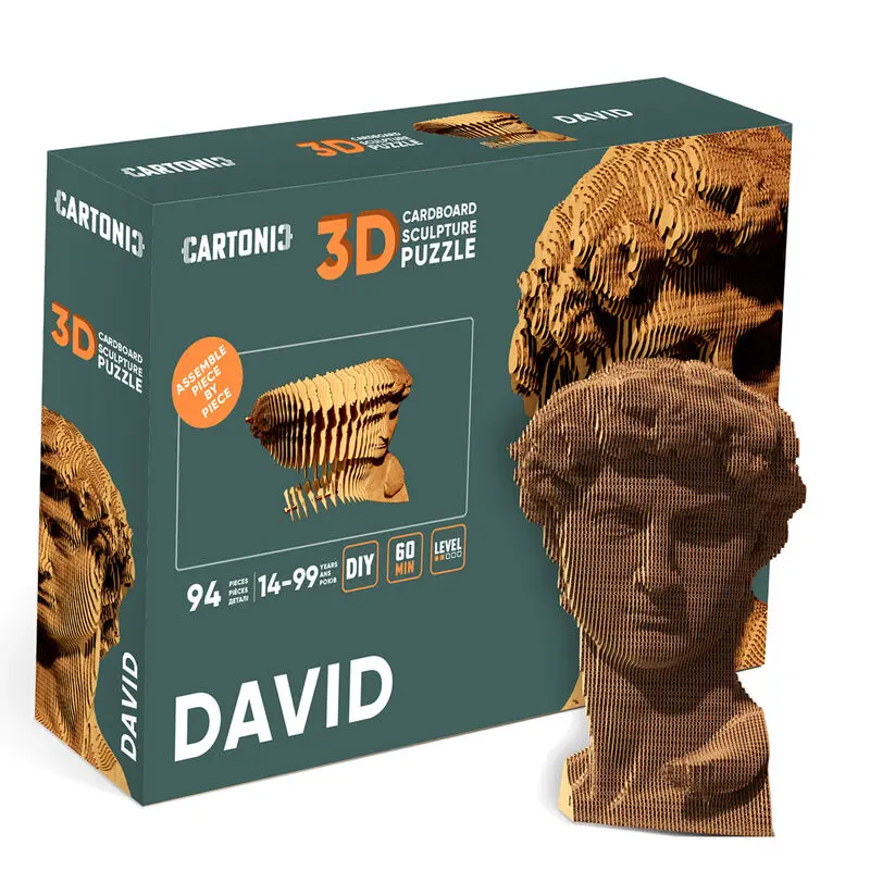 David cartonic 3D puzzle 94 pc product photo