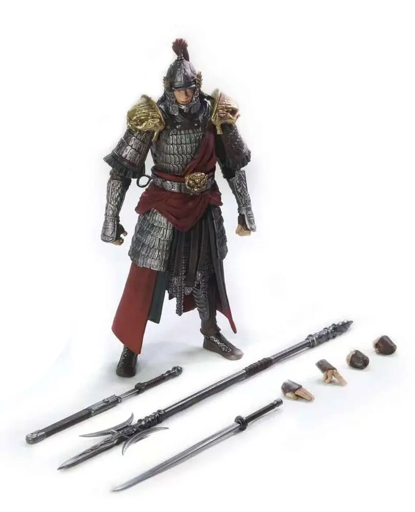 Dawn of Kingdoms Action Figure 1/12 Chinese Swordsman (Gold) 19 cm product photo