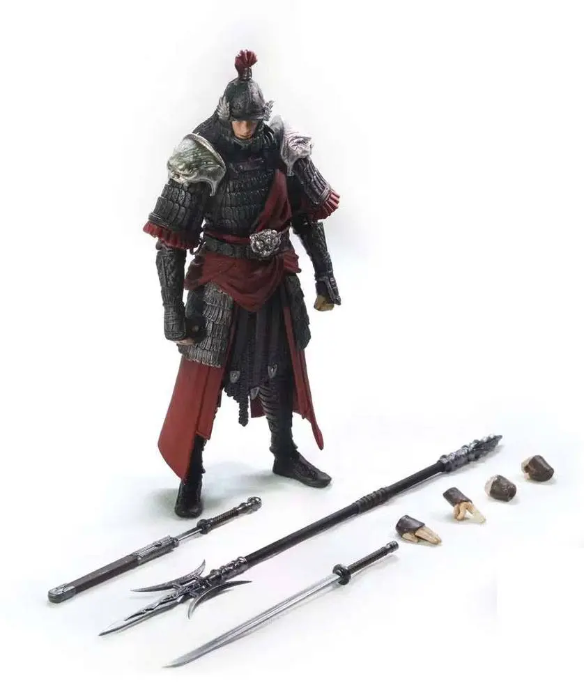 Dawn of Kingdoms Action Figure 1/12 Chinese Swordsman (Silver) 19 cm product photo