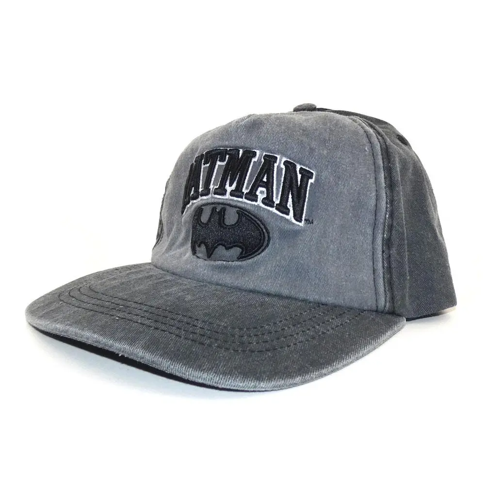 DC Batman Curved Bill Cap Collegiate Text product photo
