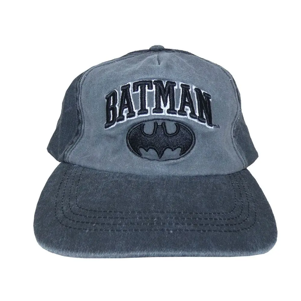 DC Batman Curved Bill Cap Collegiate Text product photo