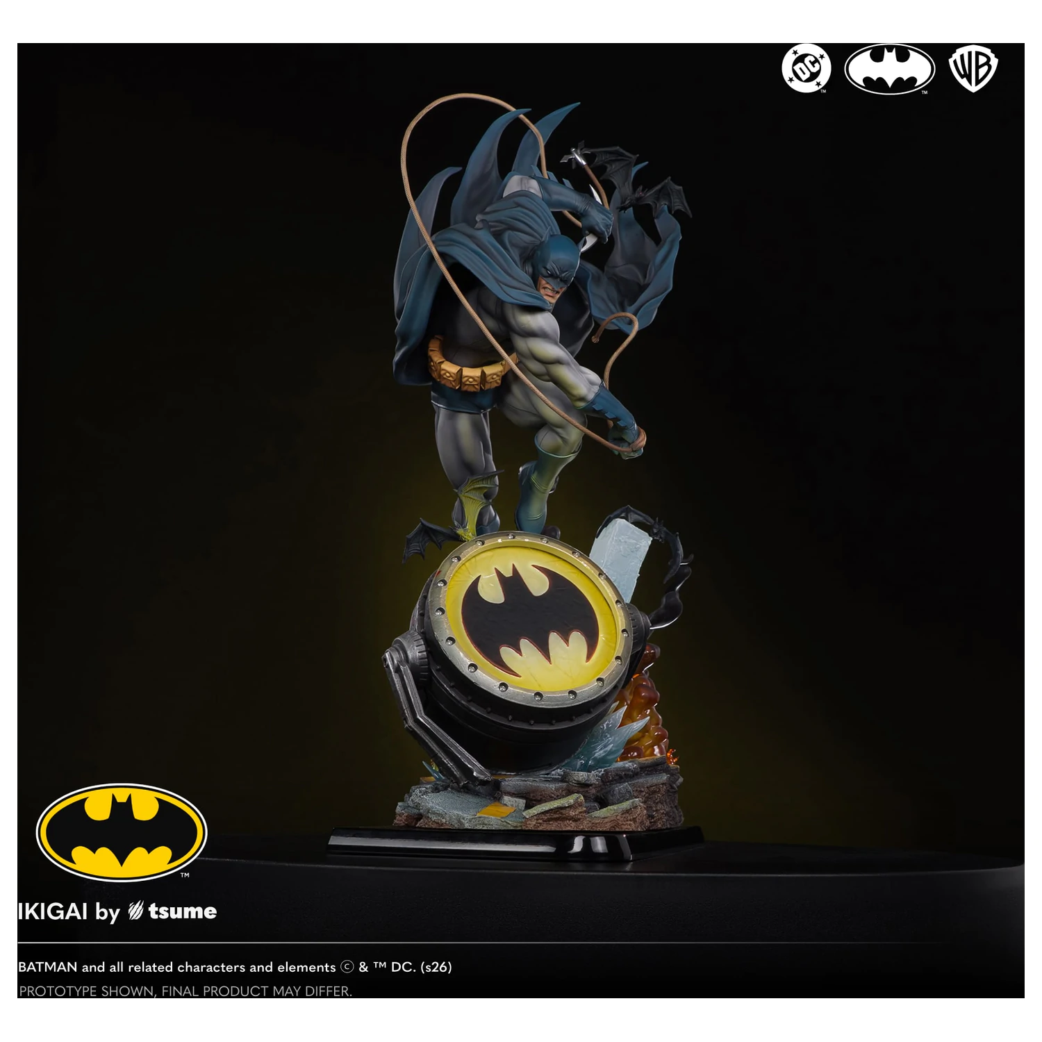 DC Batman Statue Ikigai 1/6 by Tsume 51cm product photo