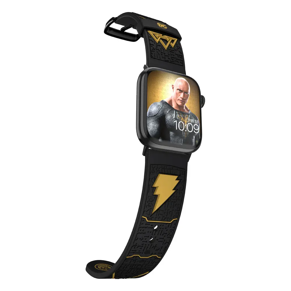 DC 3D Smartwatch-Wristband Black Adam Logo product photo