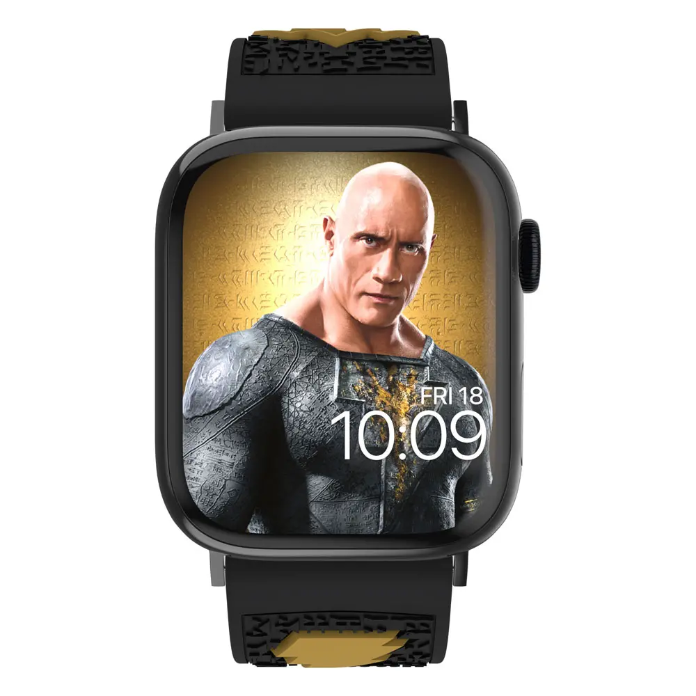 DC 3D Smartwatch-Wristband Black Adam Logo product photo