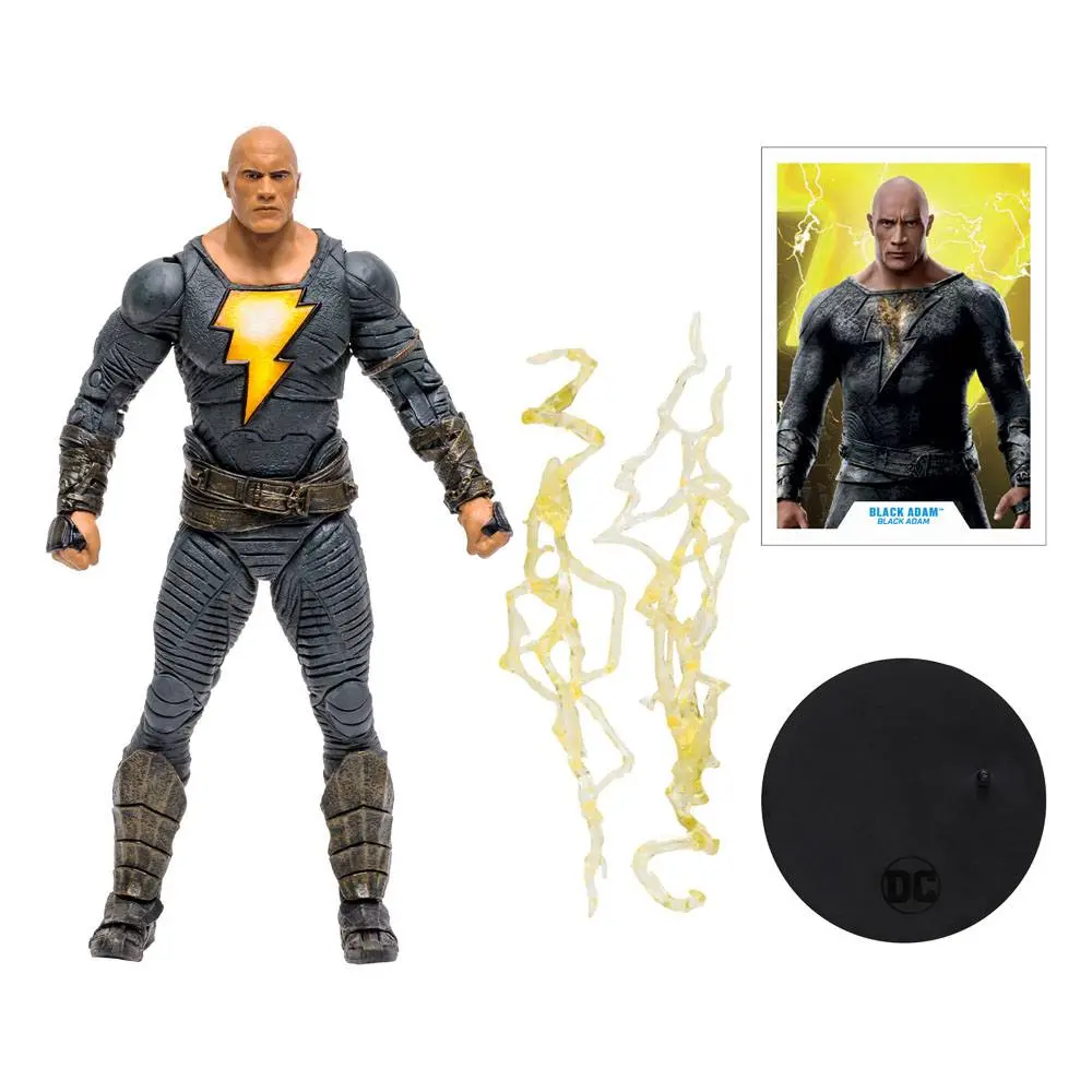 DC Black Adam Movie Action Figure Black Adam 18 cm termékfotó