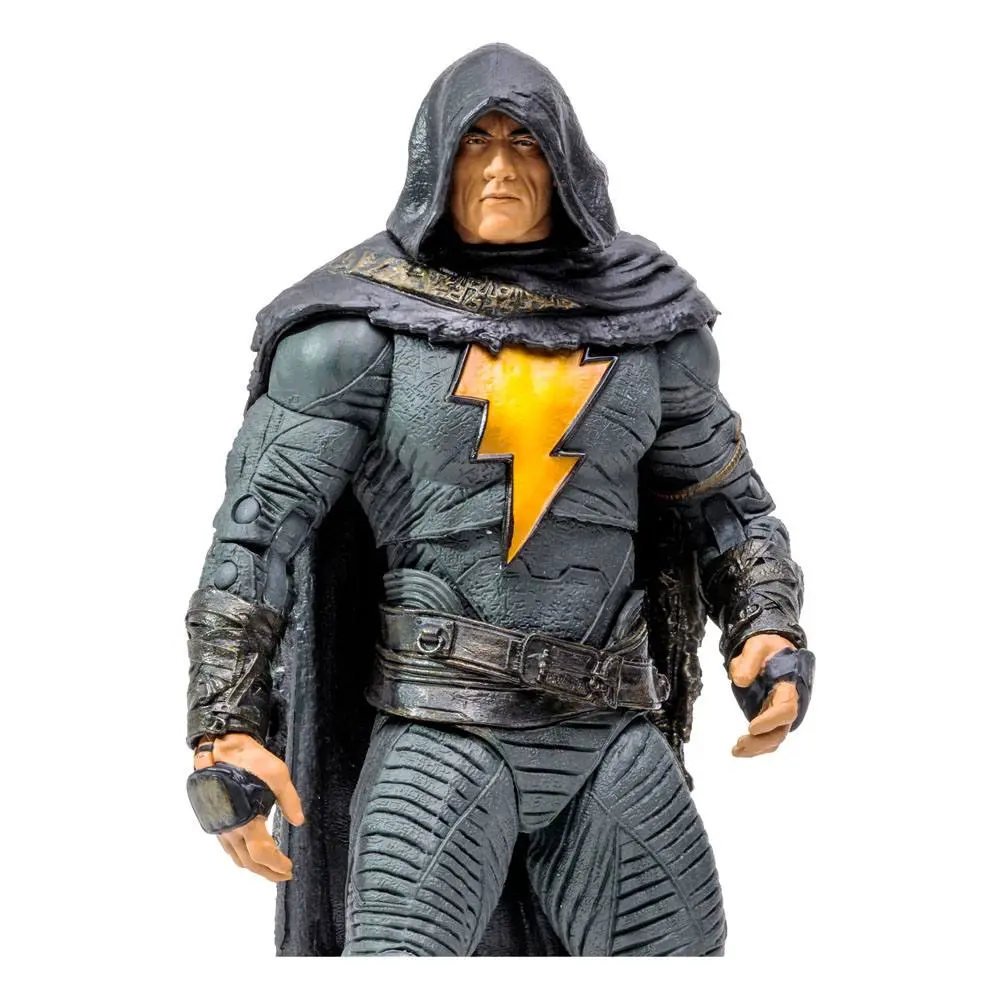 DC Black Adam Movie Action Figure Black Adam with Cloak 18 cm product photo