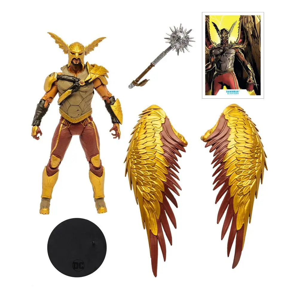 DC Black Adam Movie Action Figure Hawkman 18 cm termékfotó