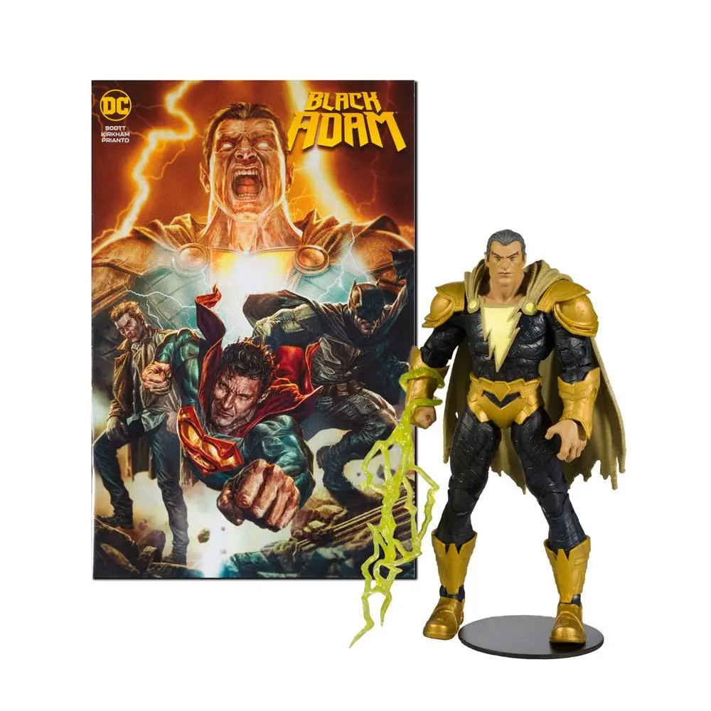 DC Black Adam Page Punchers Action Figure Black Adam 18 cm product photo