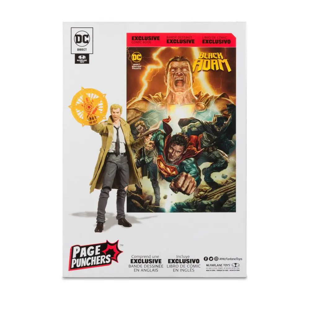 DC Black Adam Page Punchers Action Figure John Constantine 18 cm product photo