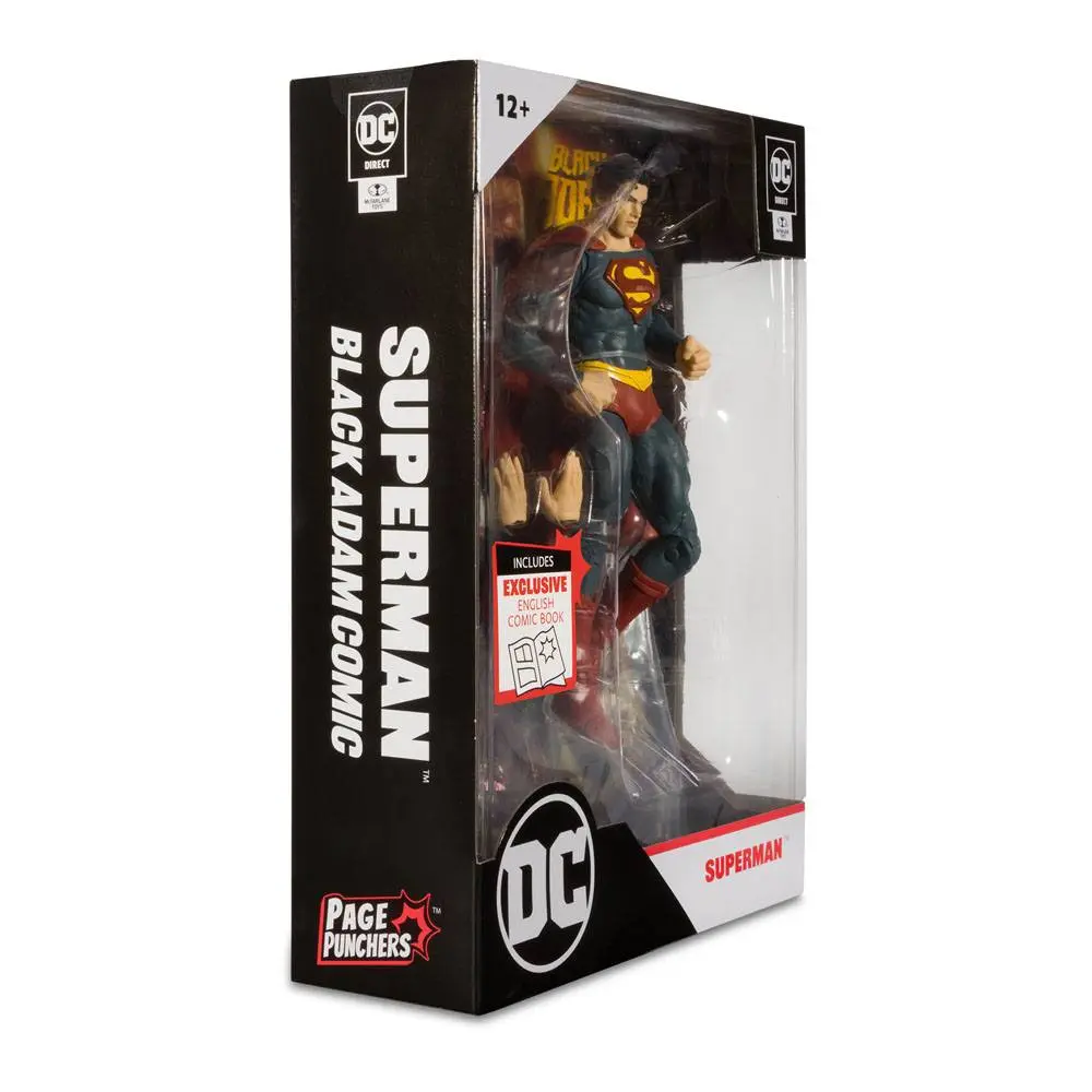 DC Black Adam Page Punchers Action Figure Superman 18 cm termékfotó