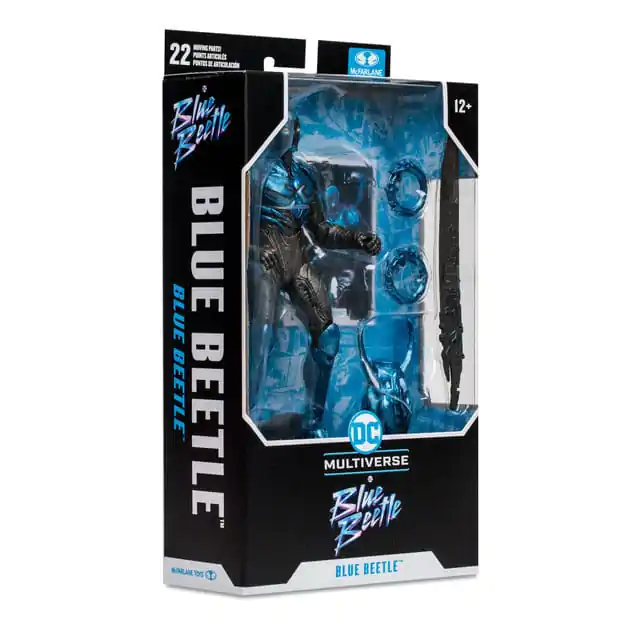 DC Blue Beetle Action Figures 2-Pack Blue Beetle Regular & Battle Mode 18 cm product photo