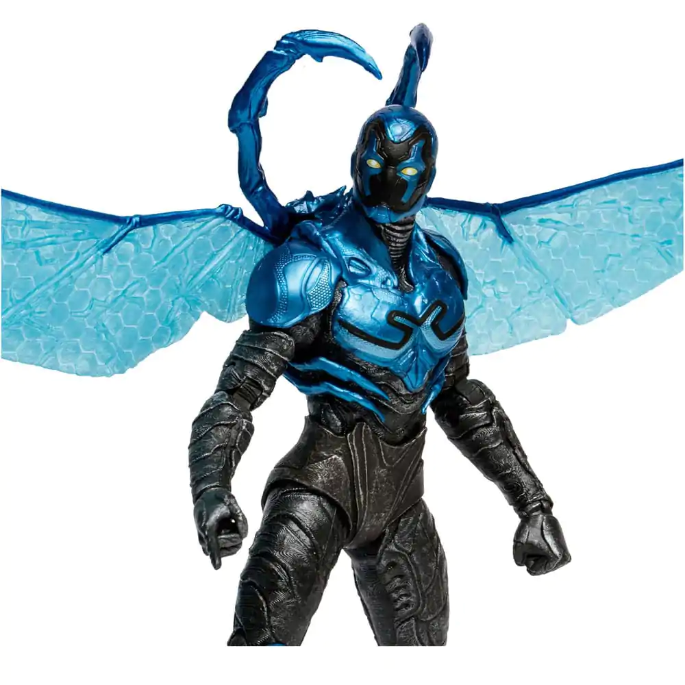 DC Blue Beetle Action Figures 2-Pack Blue Beetle Regular & Battle Mode 18 cm product photo
