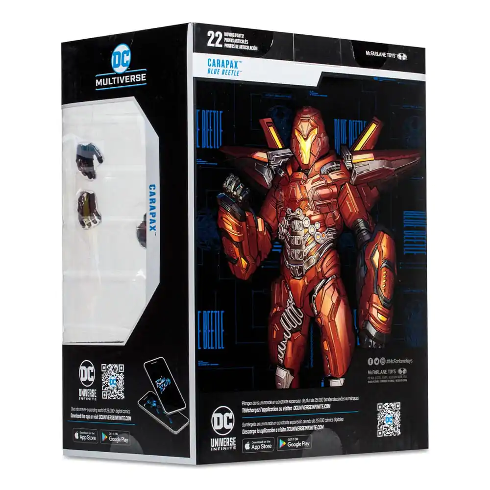 DC Blue Beetle Movie Action Figure Megafig Carapax 30 cm termékfotó