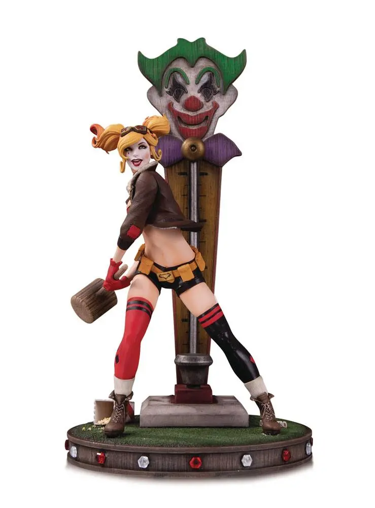 DC Bombshells Statue Harley Quinn DLX Version 2 34 cm product photo