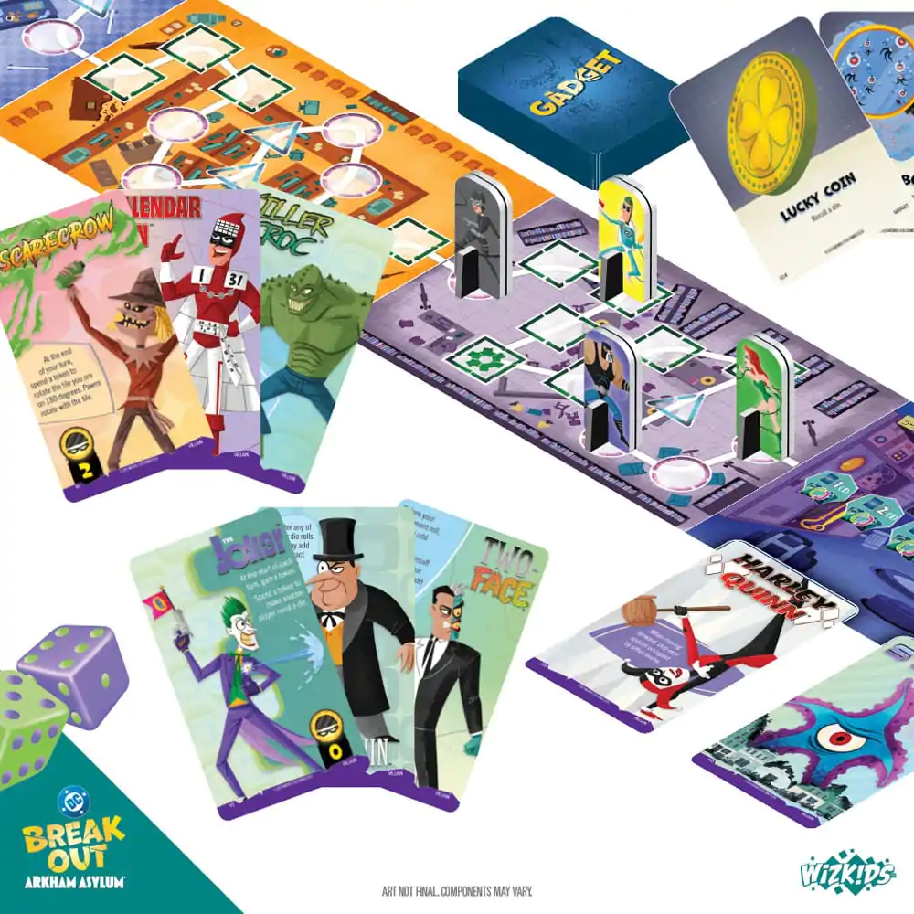 DC Breakout: Arkham Asylum Card Game *English Version* product photo