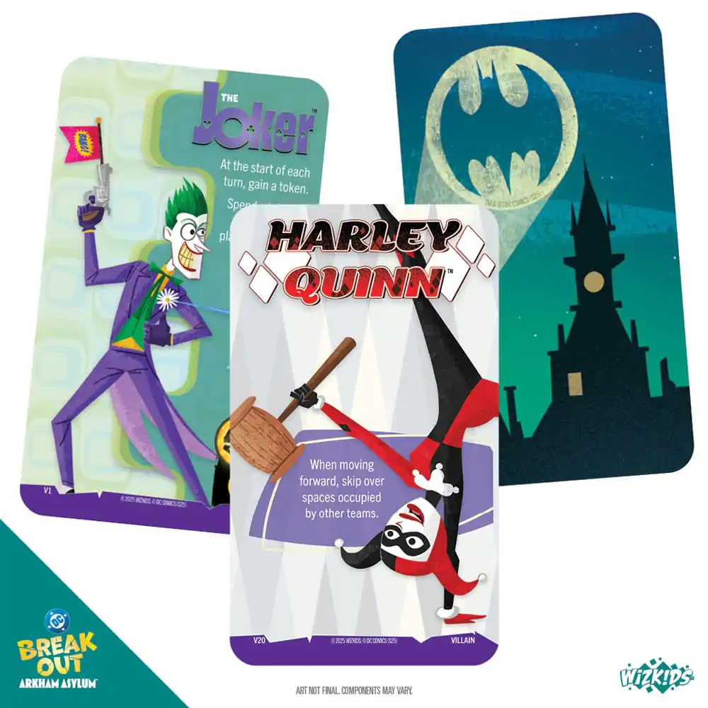 DC Breakout: Arkham Asylum Card Game *English Version* product photo