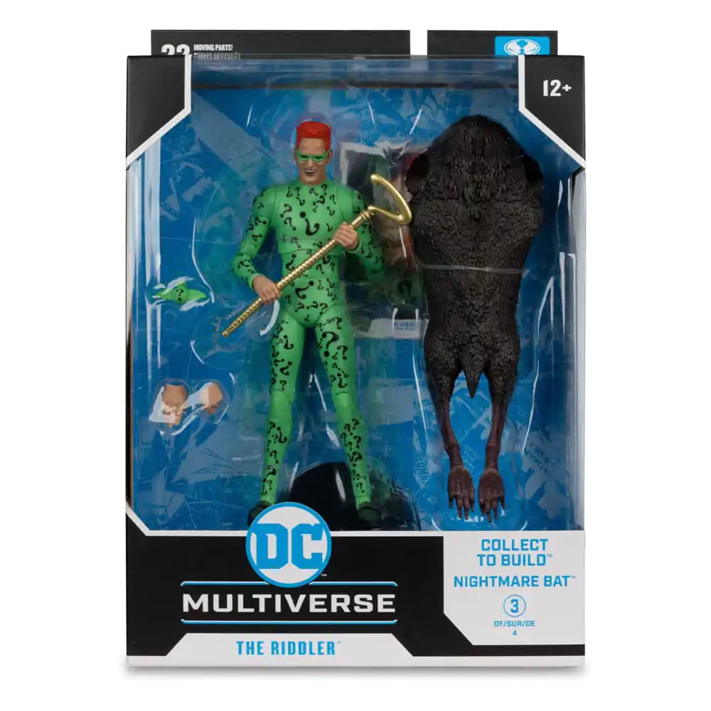 DC Build A Megafig Action Figure Batman Forever The Riddler (Gold Label) 18 cm product photo