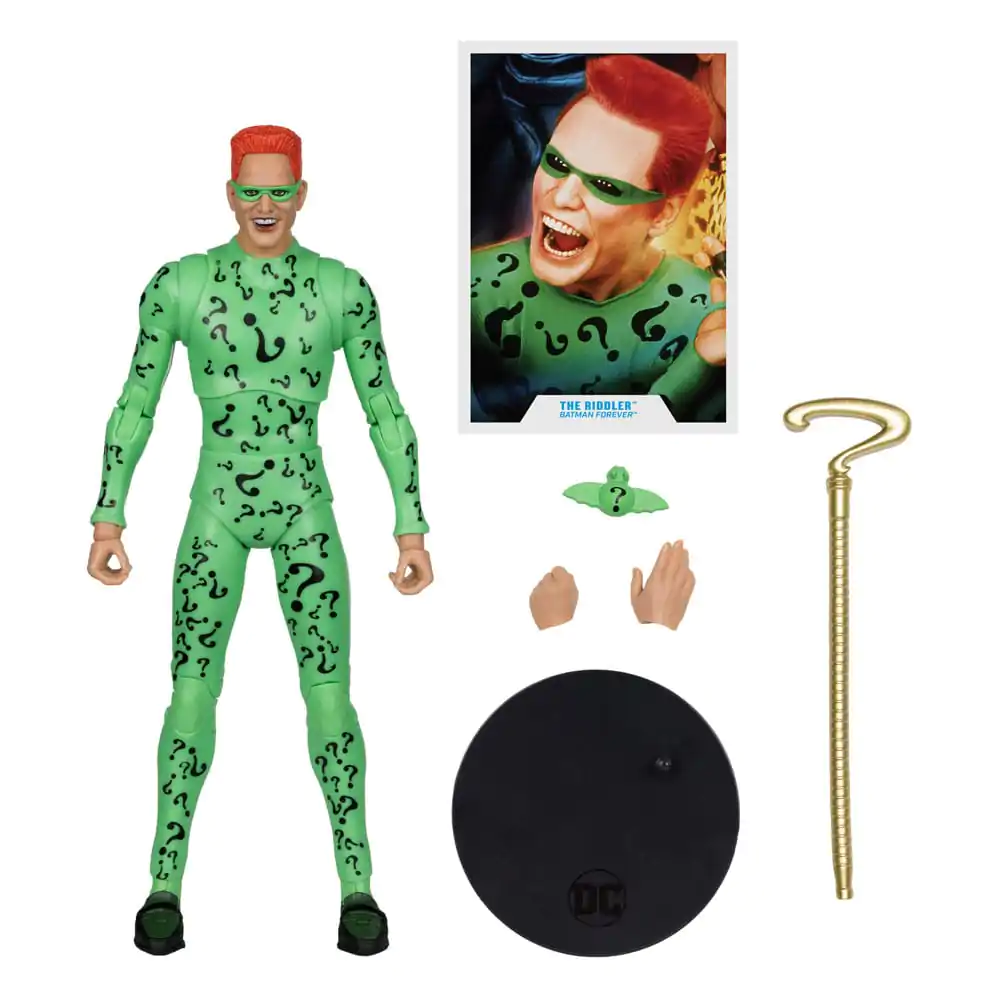 DC Build A Megafig Action Figure Batman Forever The Riddler (Gold Label) 18 cm product photo