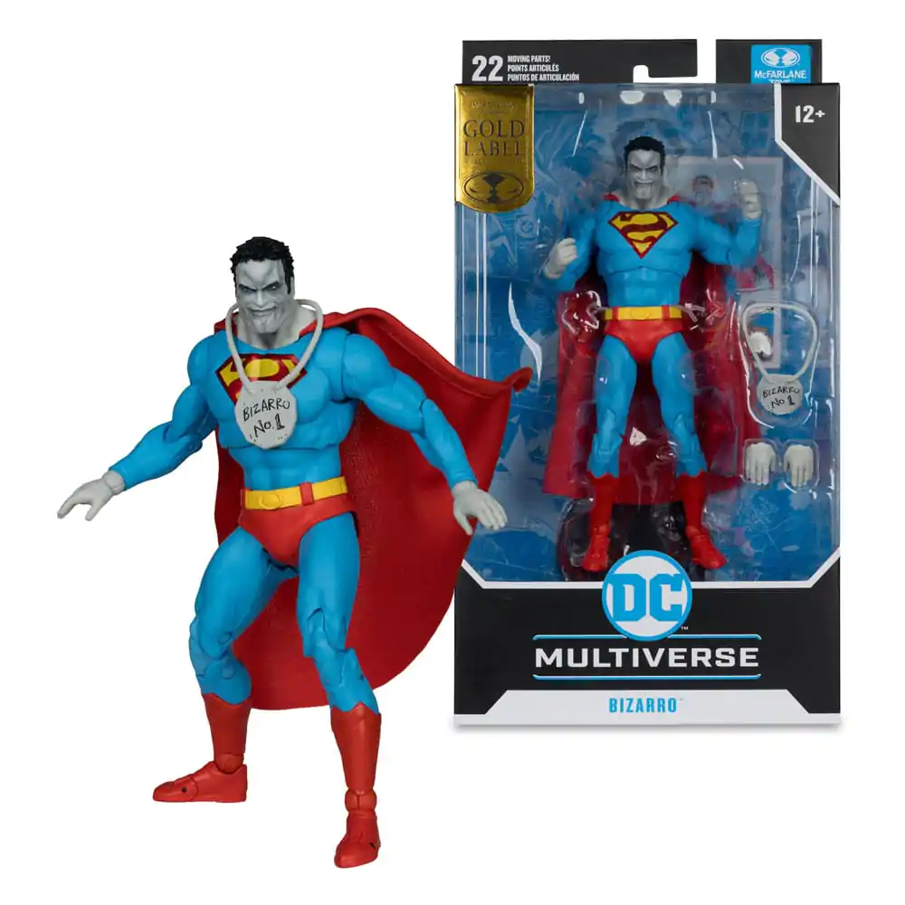 DC Classic DC Multiverse Action Figure Bizzaro (DC Classics) (Gold Label) 18 cm product photo