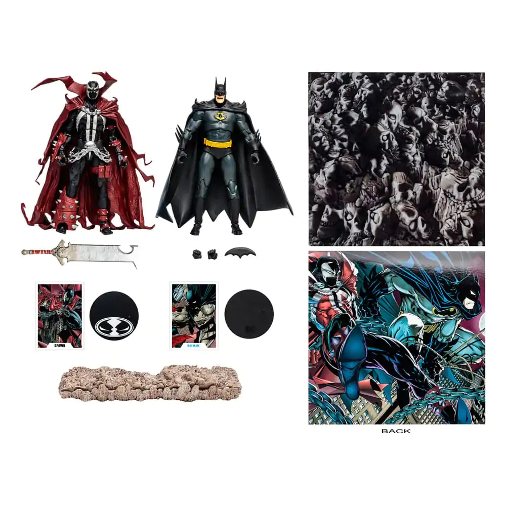 DC Collector Action Figure Pack of 2 Batman &amp; Spawn 18 cm product photo
