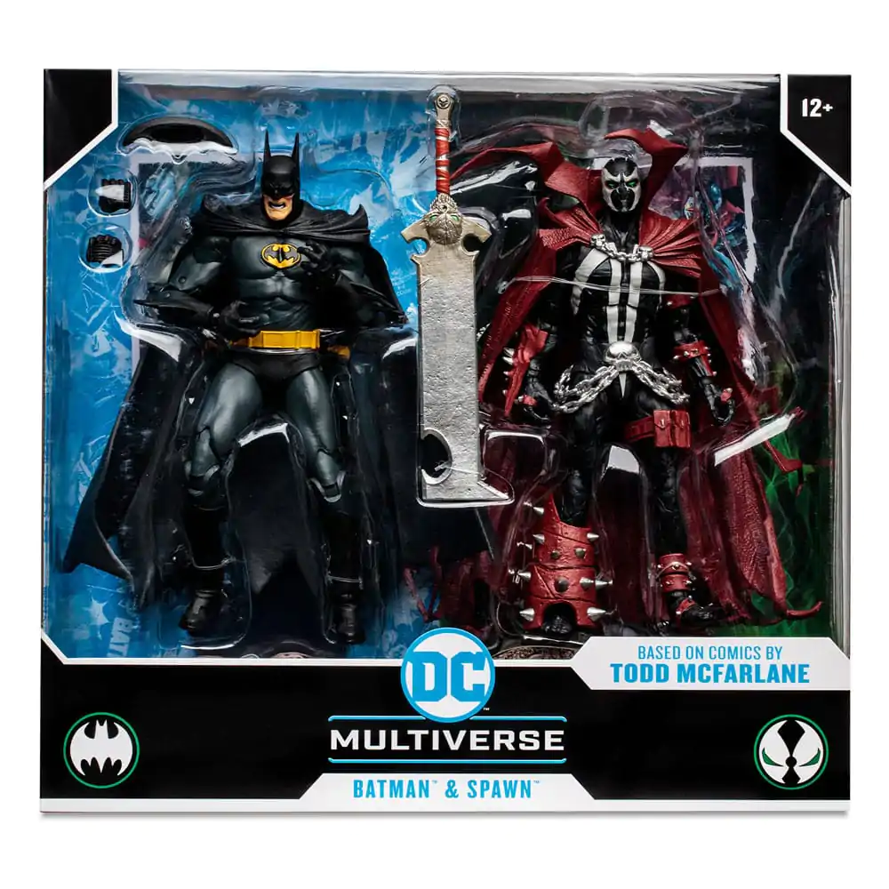 DC Collector Action Figure Pack of 2 Batman &amp; Spawn 18 cm product photo