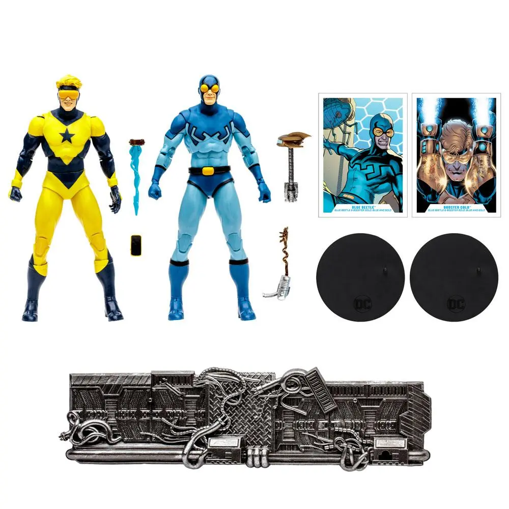 DC Action Figure Collector Multipack Blue Beetle &amp; Booster Gold 18 cm product photo