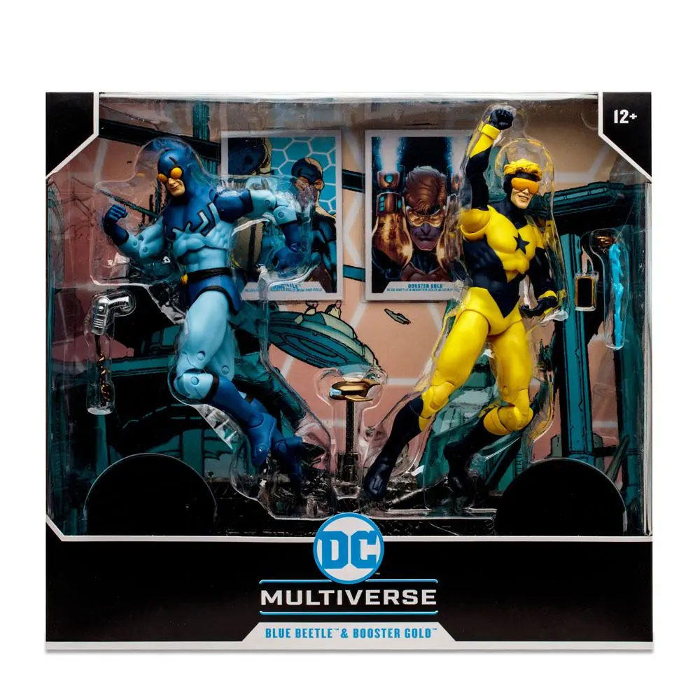 DC Action Figure Collector Multipack Blue Beetle &amp; Booster Gold 18 cm product photo