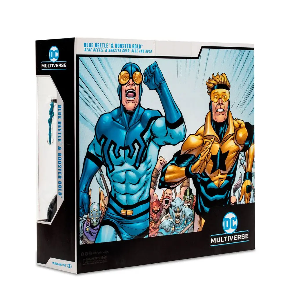 DC Action Figure Collector Multipack Blue Beetle &amp; Booster Gold 18 cm product photo