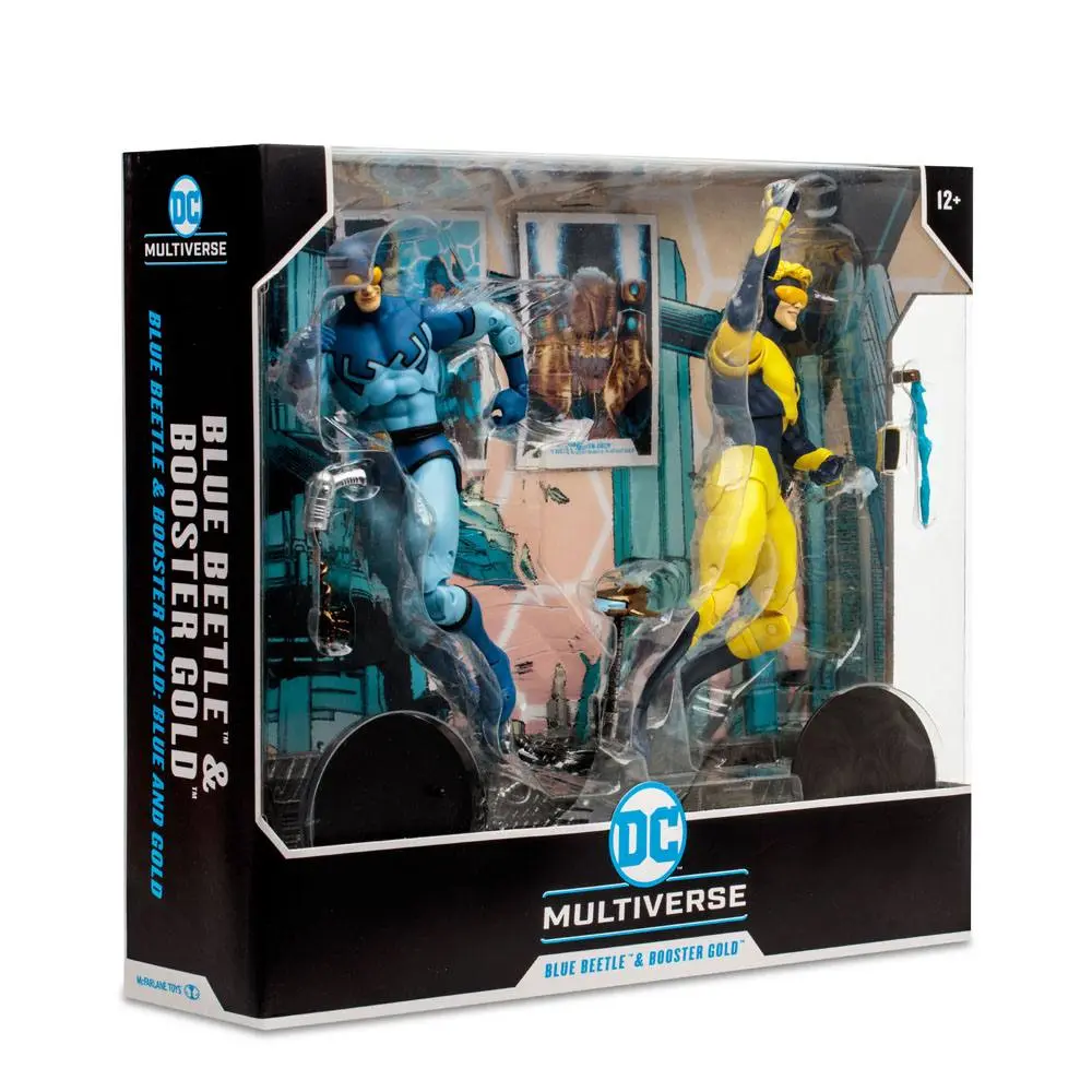 DC Action Figure Collector Multipack Blue Beetle &amp; Booster Gold 18 cm product photo