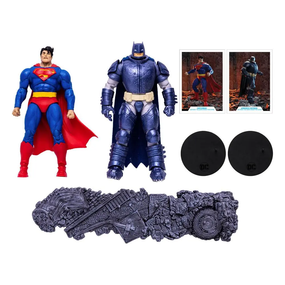 DC Action Figure Collector Multipack Superman vs. Armored Batman 18 cm termékfotó