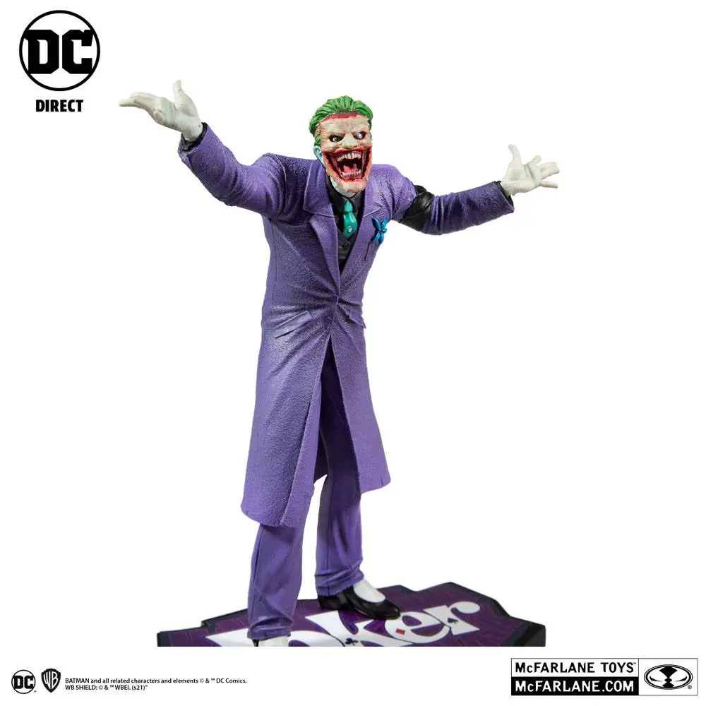 DC Comics Statue 1/10 The Joker Purple Craze: The Joker by Greg Capullo 18 cm product photo
