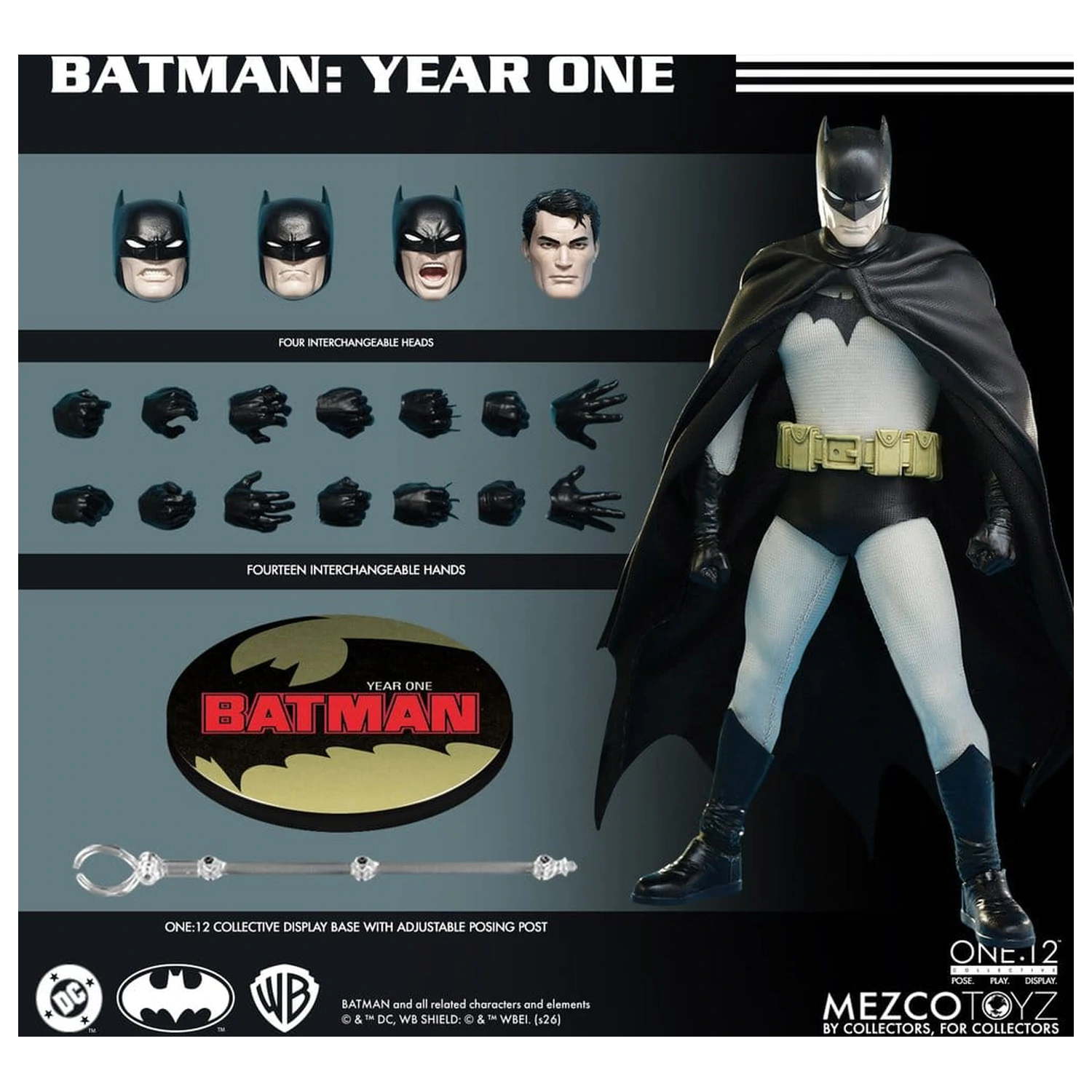 DC Comics Action Figure 1/12 Batman: Year One 17 cm product photo