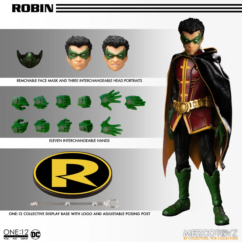 DC Comics Action Figure 1/12 Robin 16 cm product photo
