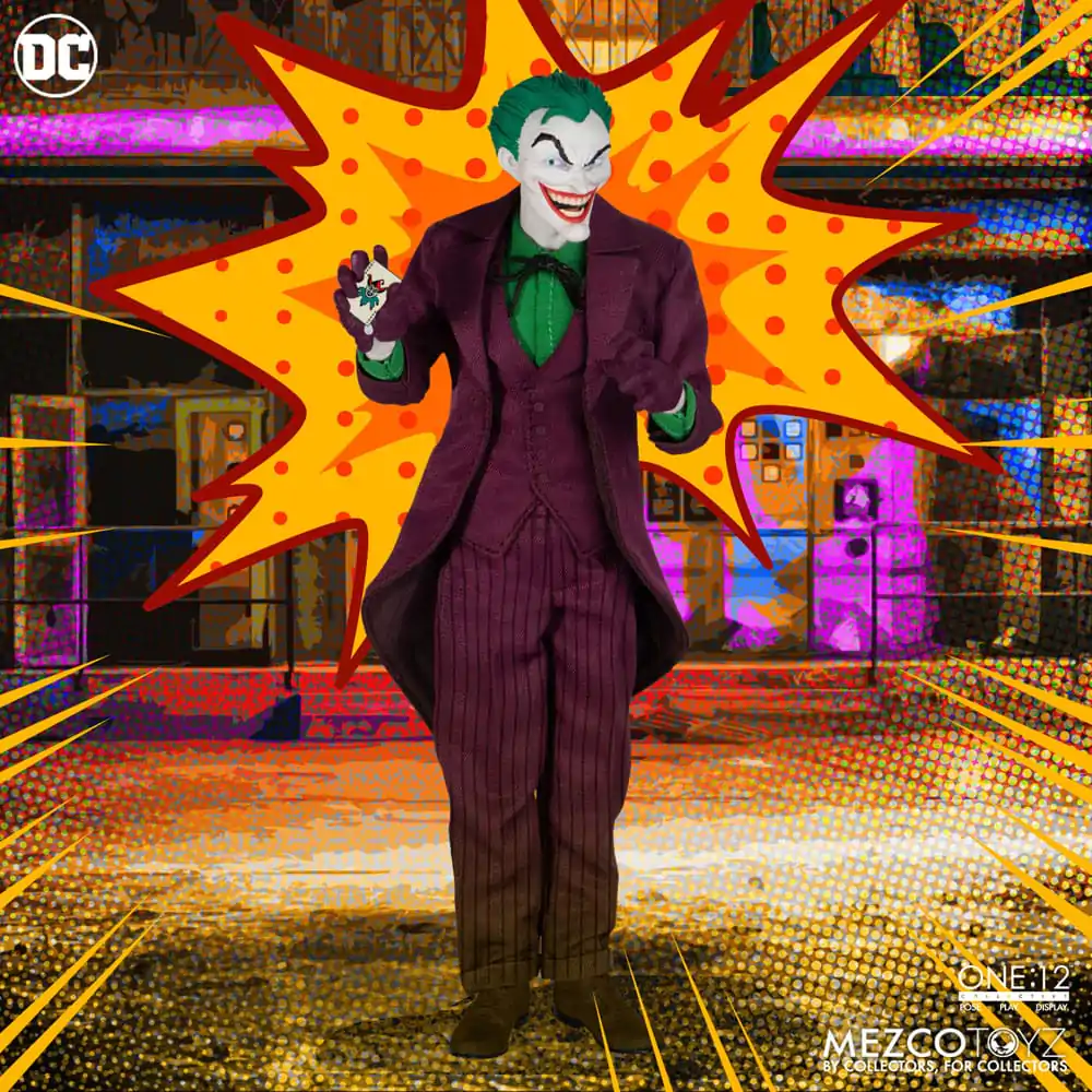 DC Comics Action Figure 1/12 The Joker (Golden Age Edition) 16 cm product photo