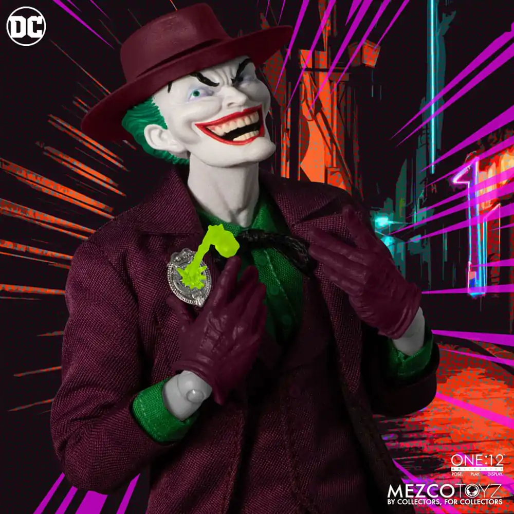 DC Comics Action Figure 1/12 The Joker (Golden Age Edition) 16 cm product photo