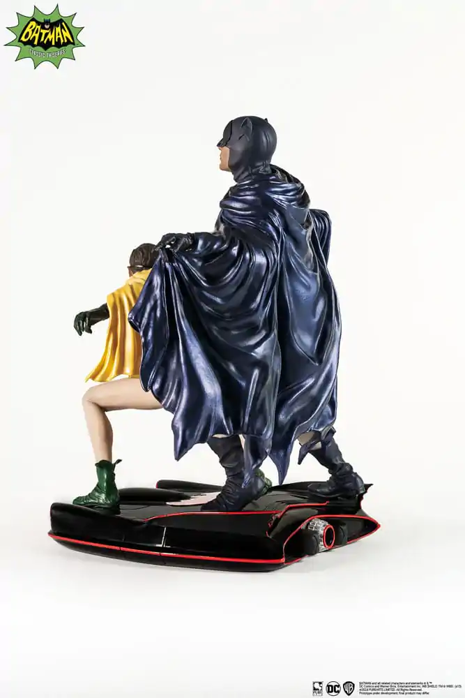 DC Comics PVC Diorama Statue 1/8 Batman & Robin 1966 23 cm termékfotó