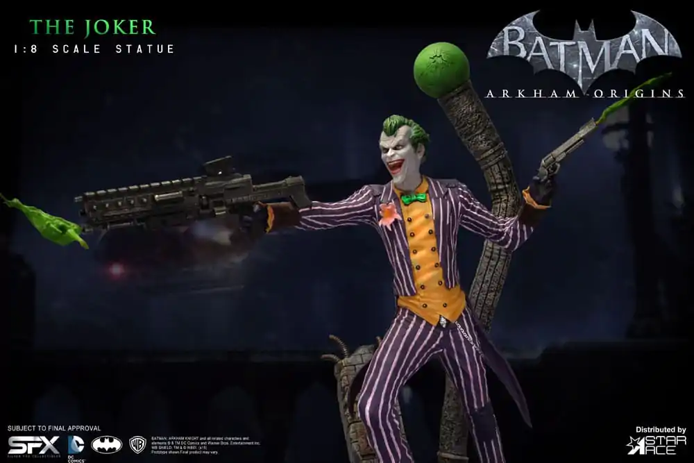 DC Comics Statue 1/8 The Joker Arkham Origins 29 cm product photo