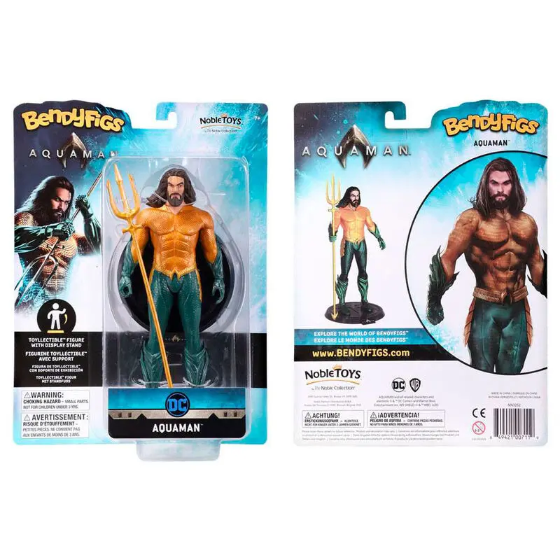 DC Comics Bendyfigs Bendable Figure Aquaman 19 cm product photo