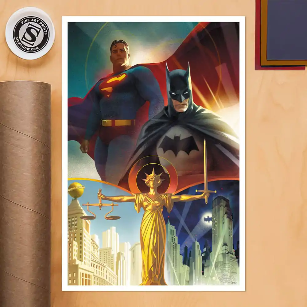 DC Comics Art Print Batman & Superman: World's Finest 41 x 61 cm - unframed termékfotó